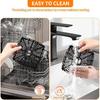 Air fryer Grill Pan for BLACK+DECKER Purify 6QT Air Fryer, 8.1’’×8.1’’ Air Fryer Replacement Parts Grill Plate Crisper Plate Accessories