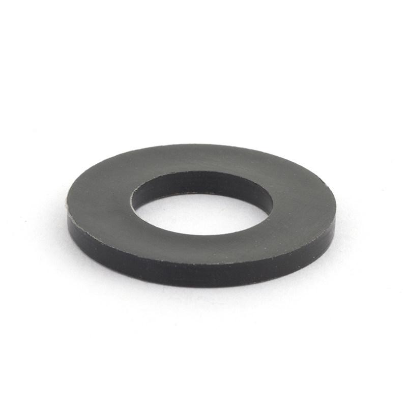 White Wear-Resistant Nylon Flat Washer Round Plastic Insulating Gasket M4-M20