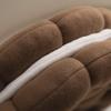 Creative Biscuit Plush Pillow: Cute, Thick Nap Cushion for Sofa and Home