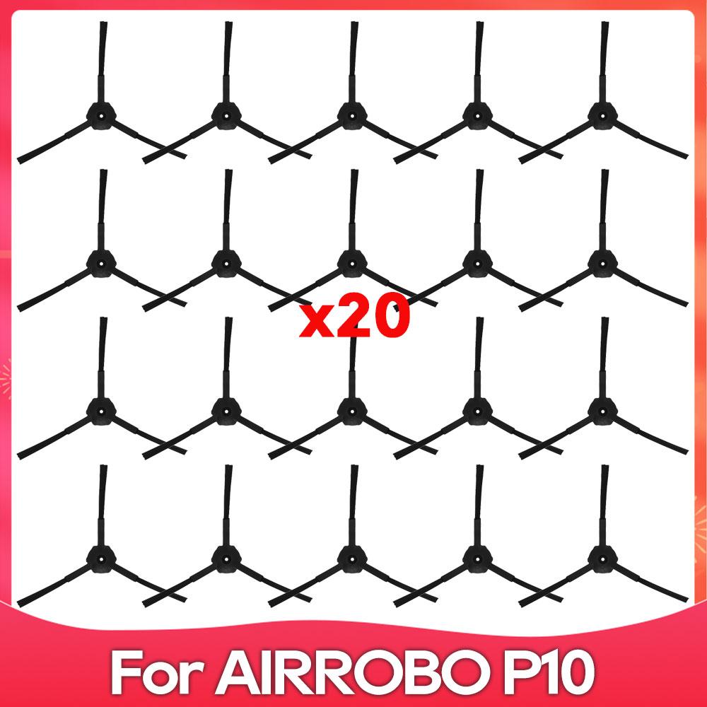 Fit For AIRROBO P10 Robot Vacuum Cleaner Spare Part Accessory Kit Main Side Brush Hepa Filter Brush Cover
