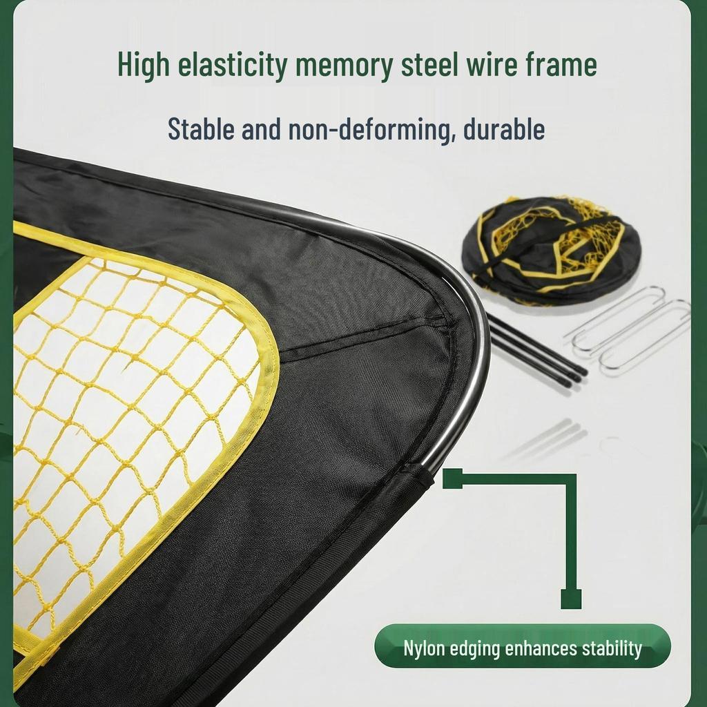 Kids' Portable Multi-Purpose Folding Soccer Goal for Indoor/Outdoor Use