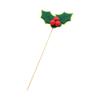 Christmas Decorations, Christmas Bows, Christmas Sticks, Christmas Trees, Christmas Red Fruit Leaf Decorations