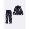 Gu By Uniqlo Flannel Pajama  Long Sleeve   Long Pants   Bear 