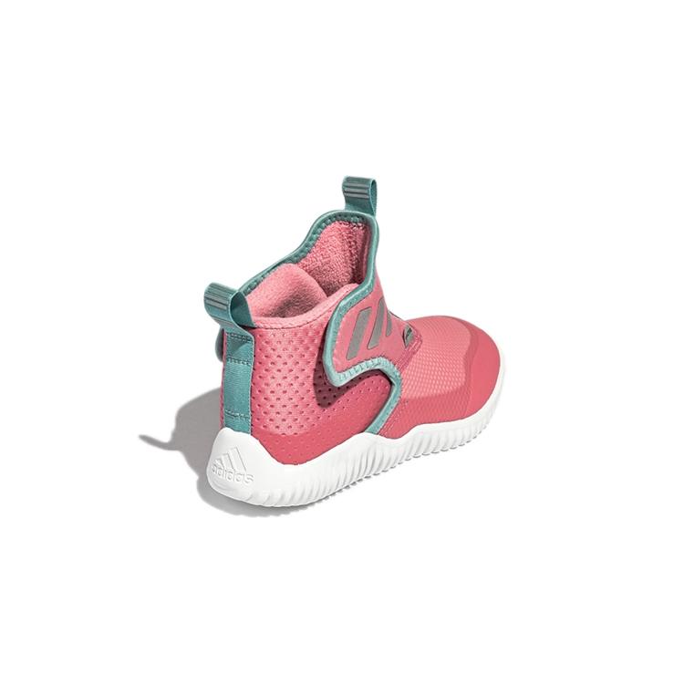 New Adidas Rapidazen Mid C Mid Top Kids' Running Shoes Fuchsia Children Aged 3 7 Years Old FZ5044