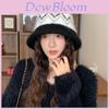 Winter Knit Bucket Hat For Women With Windproof Warmth And Casual Style