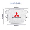 Car Snow Ice Protector Visor Sun Shad Fornt Windshieldhade Thermal ulatio For Mitsubishi Pajero XL Lancer Triton l200 Galant