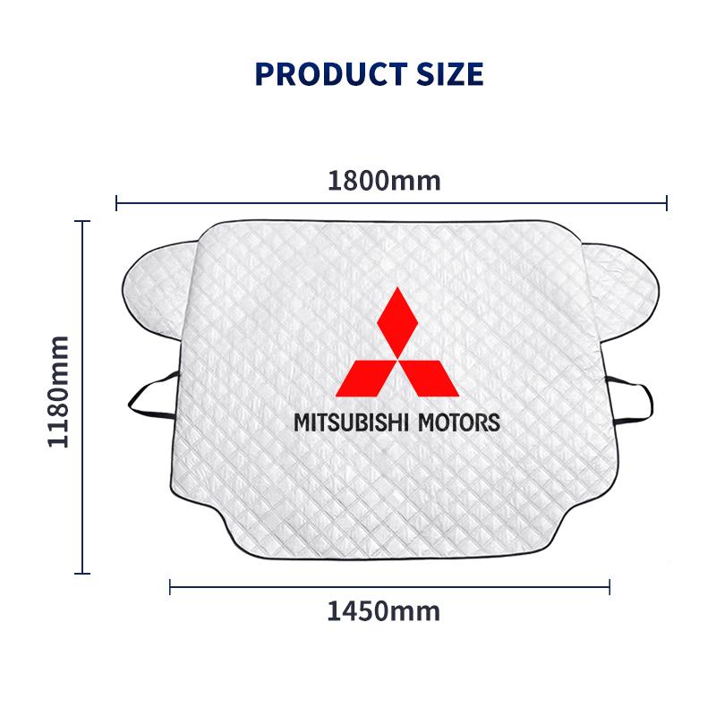 Car Snow Ice Protector Visor Sun Shad Fornt Windshieldhade Thermal ulatio For Mitsubishi Pajero XL Lancer Triton l200 Galant