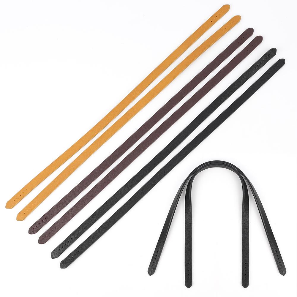 2pcs 40/70cm PU Leather Bag Strap Handles Shoulder Bags Belt Replacement for Women DIY Handmade Handbag Purse Repair Accessories