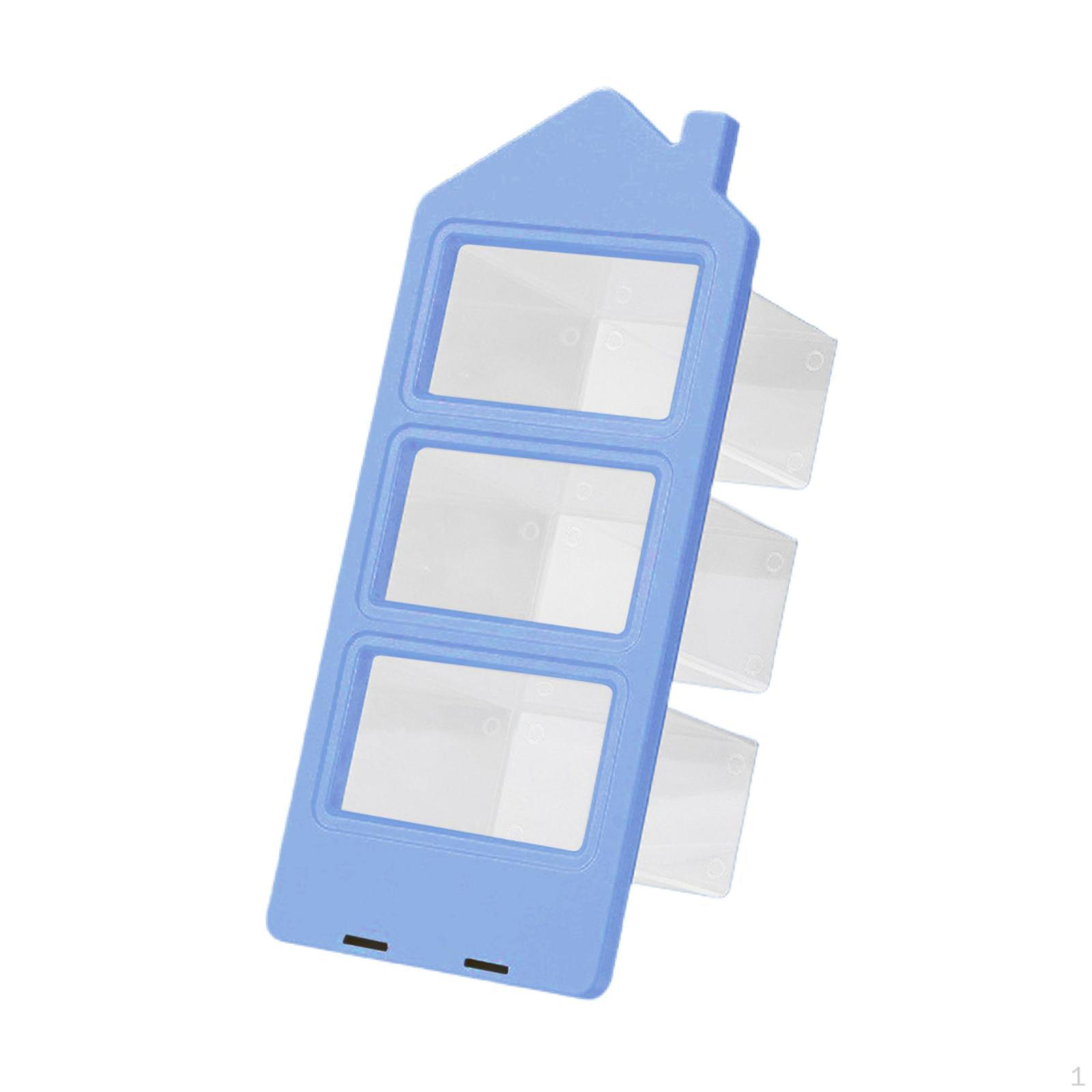 

Подставка для ручек и карандашей, многофункциональный настольный органайзер для рабочего пространства школы синий