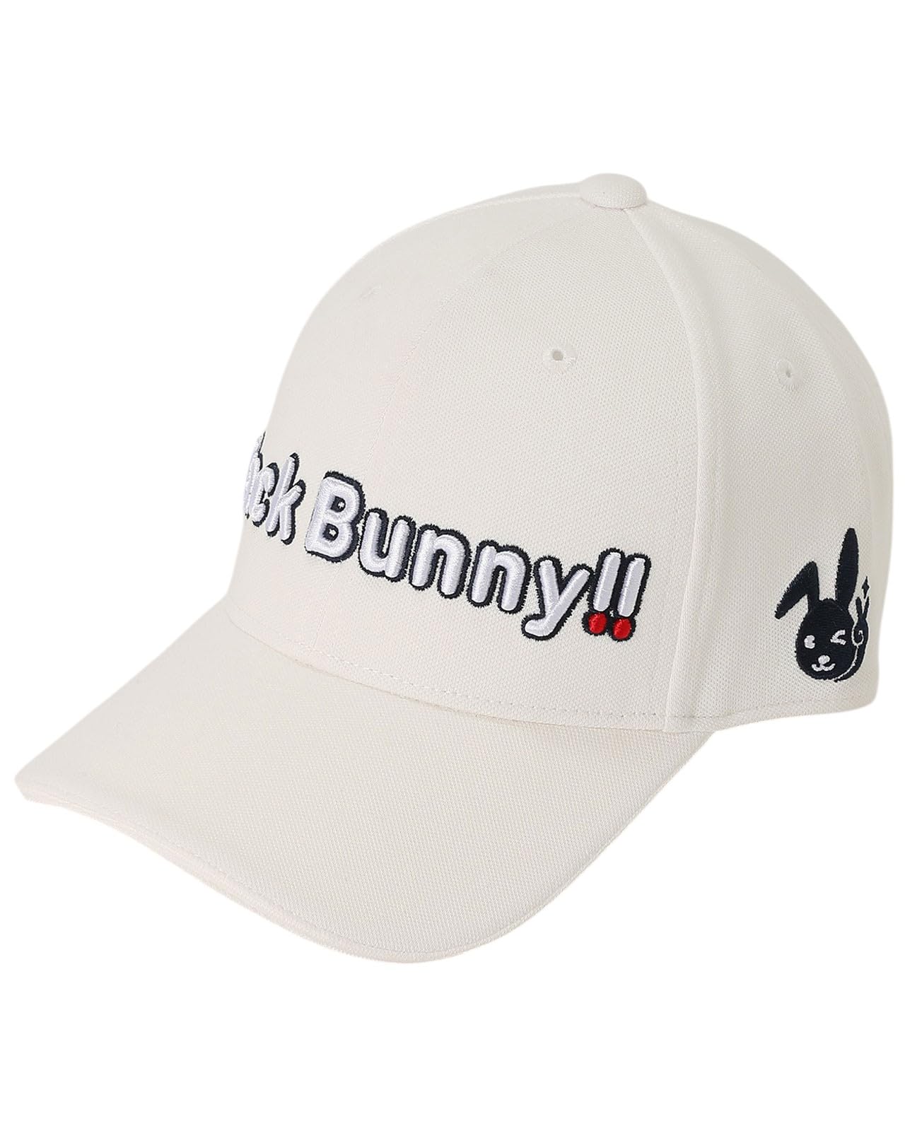 

Jack Bunny Unisex Golf Cap Adjustable FR (Rabbit Logo, Size) - White, (Product Code 262-5987701, 030)