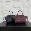 Handbag Smiling Wing Bag Large Capacity Soft Leather Temperament Simple Commuting Tote Female