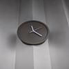 Minimalist Corner Wall Clock 20cm Diameter 3D Illusion Art Clock Noiseless Battery Operated Decorative Wall Watch