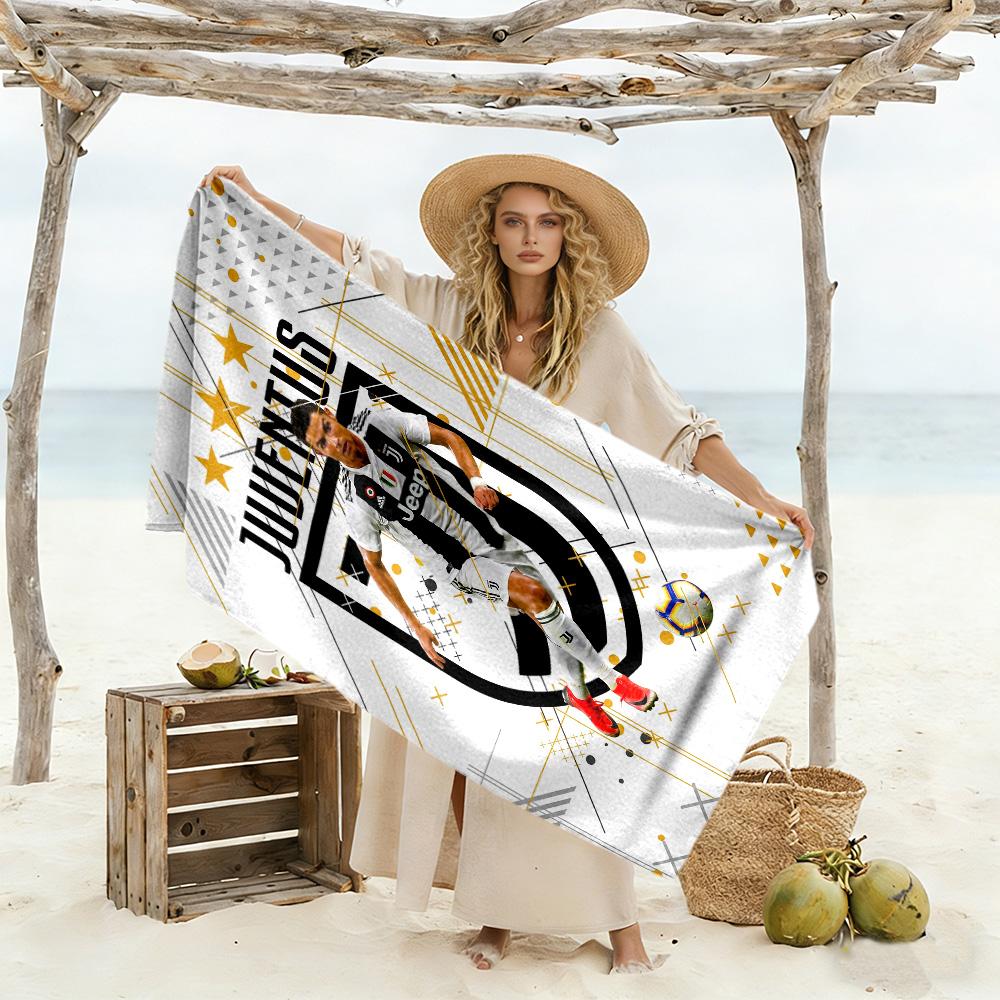 Man Star Action Beach Towel Super Soft & Absorbent Comfortable Lightweight Suitable for Swimming, Gym, Camping, Yoga Vacation