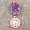 Orologi da Tasca da Infermiera Carini Porta Badge da Medico a Cartone Animato Spilla Orologio Retrattile Divertente Regalo