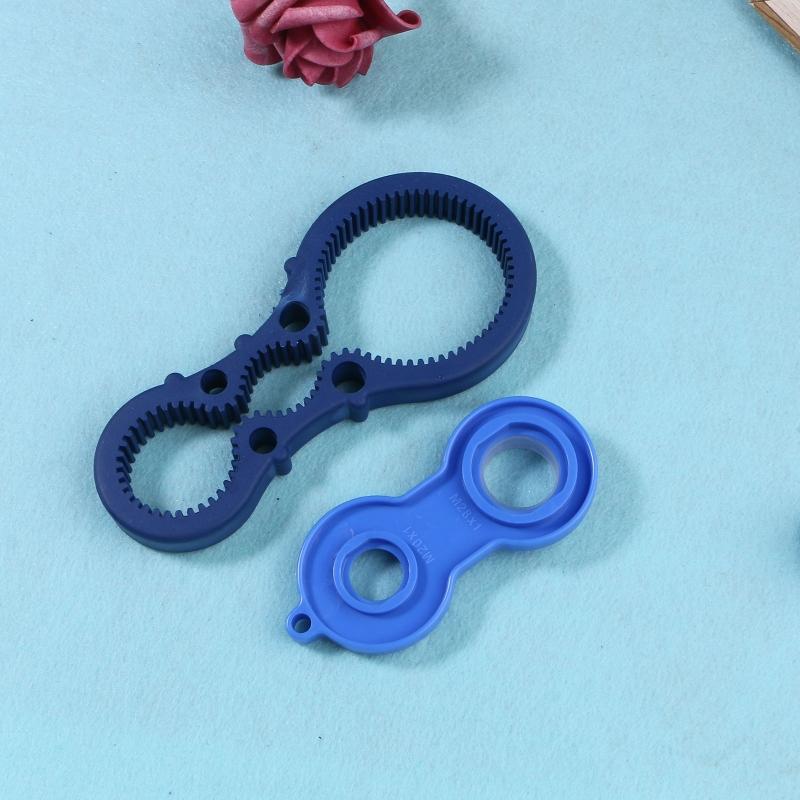 Water Outlet Universal Wrench Faucet Bubbler Wrench Disassembly Cleaning Tool Four Side Available Bubbler Blue Wrench
