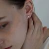 14K Simple Oval Piercing