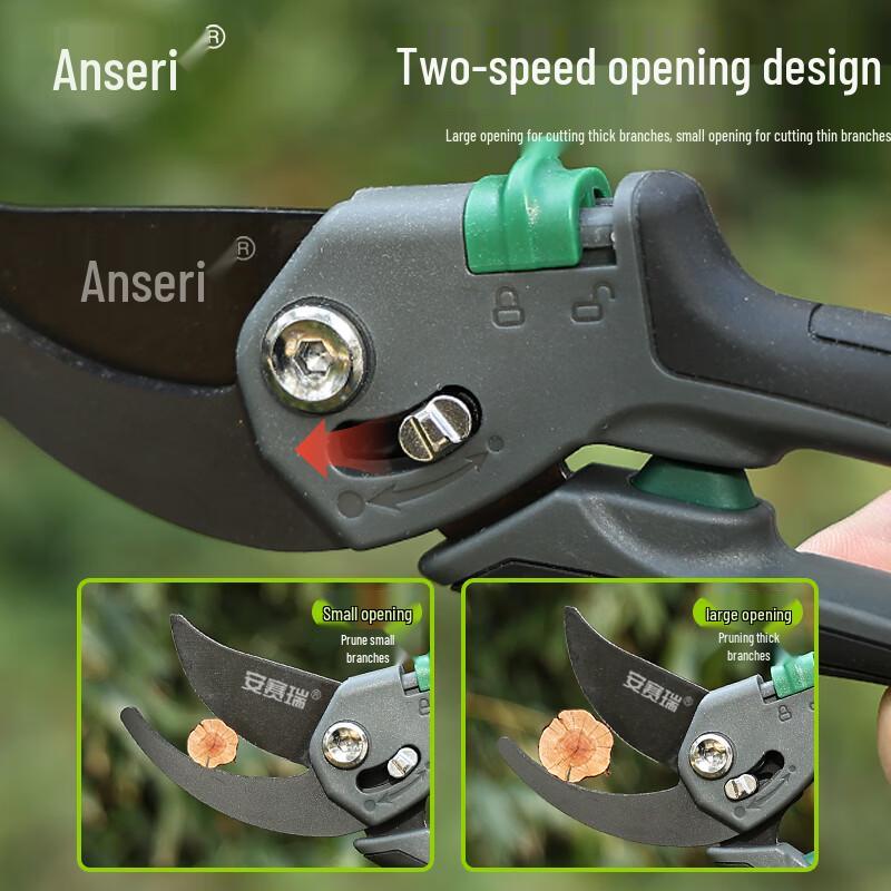 Ancellary SK5 Carbon Steel Heavy-Duty Pruning Shears