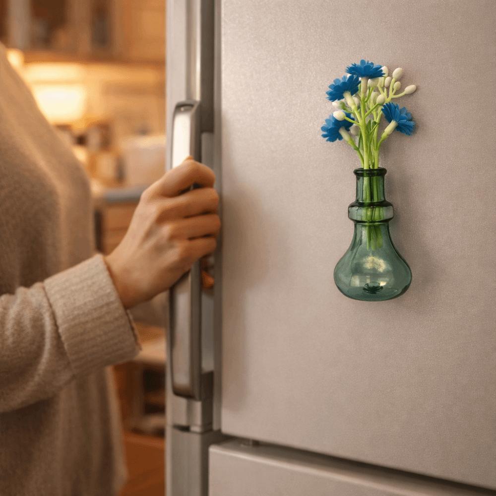 Exquisite Mini Vase Magnets 3D Refrigerator Magnets Cute Magnetic Vase Sticker  Home