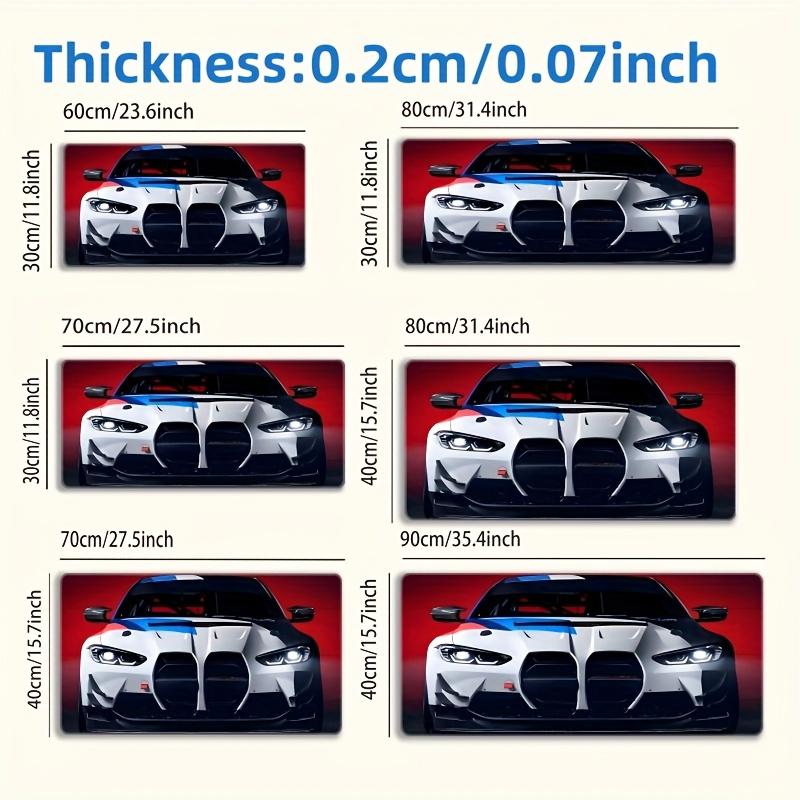 

Vibrant Sports Car Design Mouse Pad Large Rubber Anti-slip PC Desk Accessories Mousepad for Offices and Gamer Keyboard Decor Mat 300X600X2MM