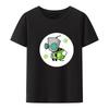 Invader Zim Grafische Kawaii Cartoon Printed Tshirt Top Humor Pattern Street Fashion Graphic Tshirts Print Leisure Hipster Cool