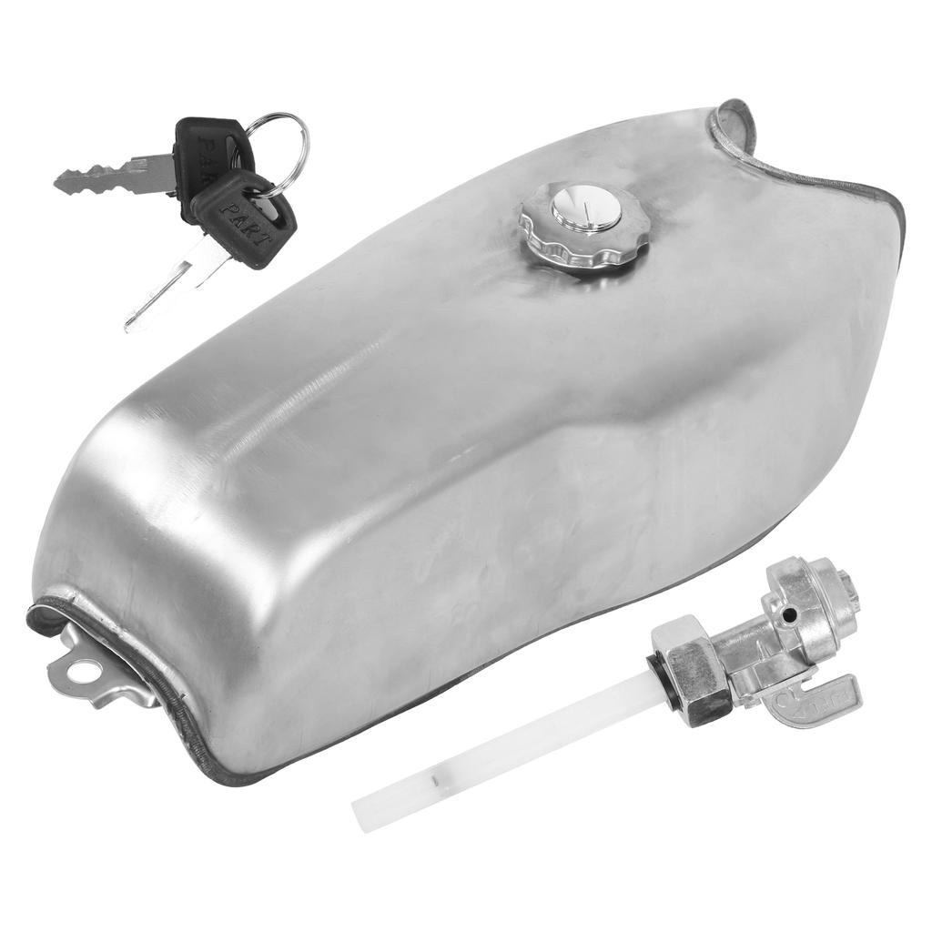 Motorcycle Fuel Gas Tank Vintage 9L Replacement for Cg125 Cg125s Cg250 Coffee Rider