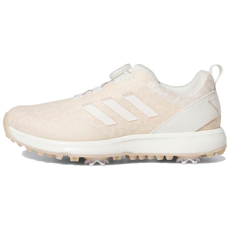 (WMNS) adidas S2G BOA Spiked Golf Shoes Chalk White Wonder Quartz Women s GV9435 EU 38⅔
