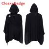 Medieval Soul Reaper Cosplay Cloak With Wrinkled Design For Halloween And Cosplay Events