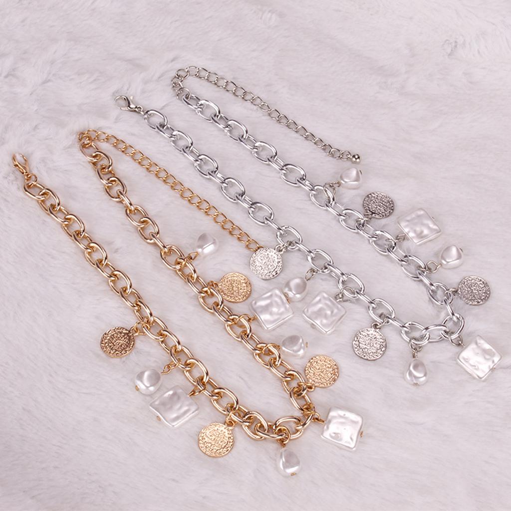 Fashionable Necklace Geometric Pendant Necklace Stylish Irregular Necklace Alloy Texture Suitable for Fashion Lover