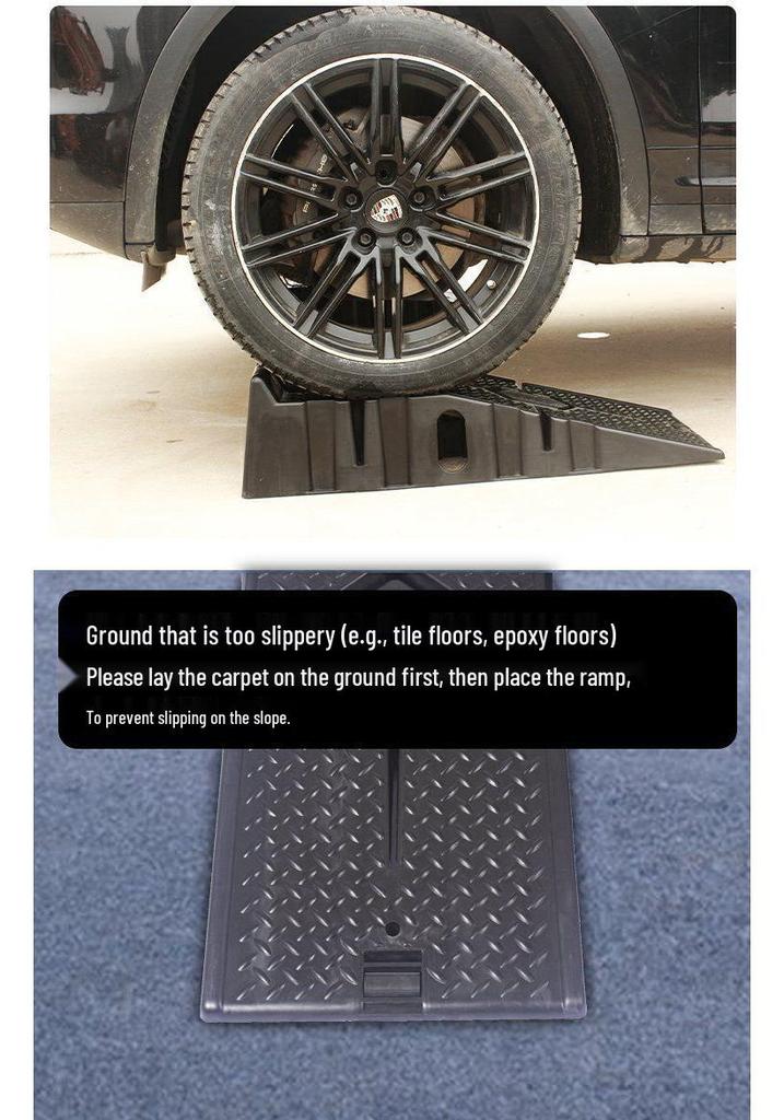 Servisní rampa pro auto pro výměnu oleje a opravy