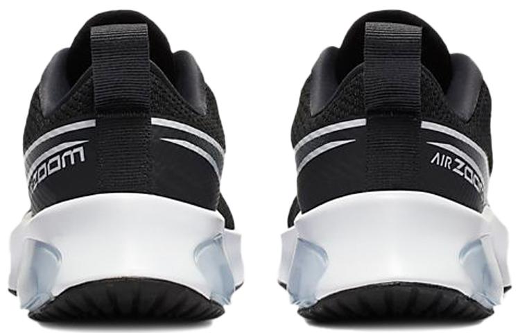 Nike Air Zoom Arcadia Breathable Low Top Kids' Running Shoes Black White Unisex CK0715-001