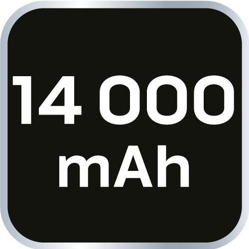 Jumpstarter, power bank - 14Ah, 3.5BAR compressor, flashlight