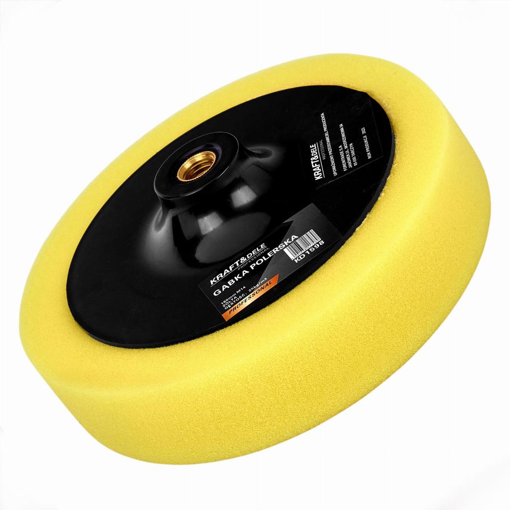 GĄBKA POLERSKA KD1598 ŻÓŁTA