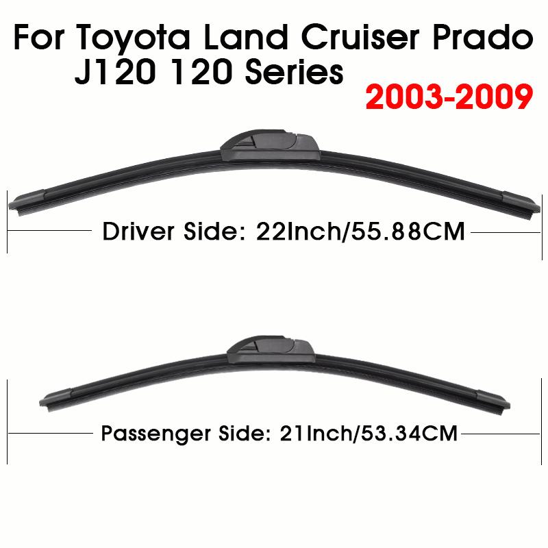 For Toyota Land Cruiser Prado J90 90 J120 120 J150 150 Series 1996-2024 Car Wiper Blade Front Wiper Windscreen Auto Wiper Blades