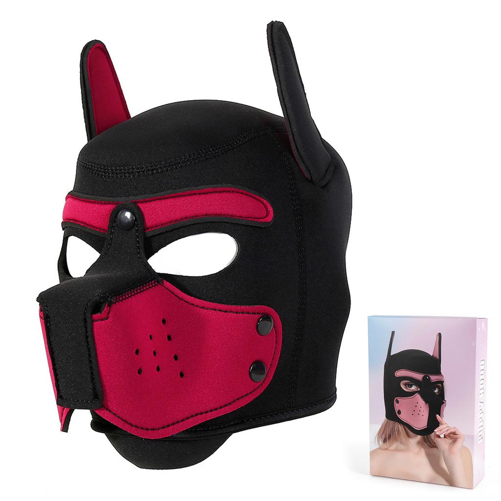 Husky Dog Headgear Nightclub Stage Performance Dress Up Cosplay Face Mask FAI
