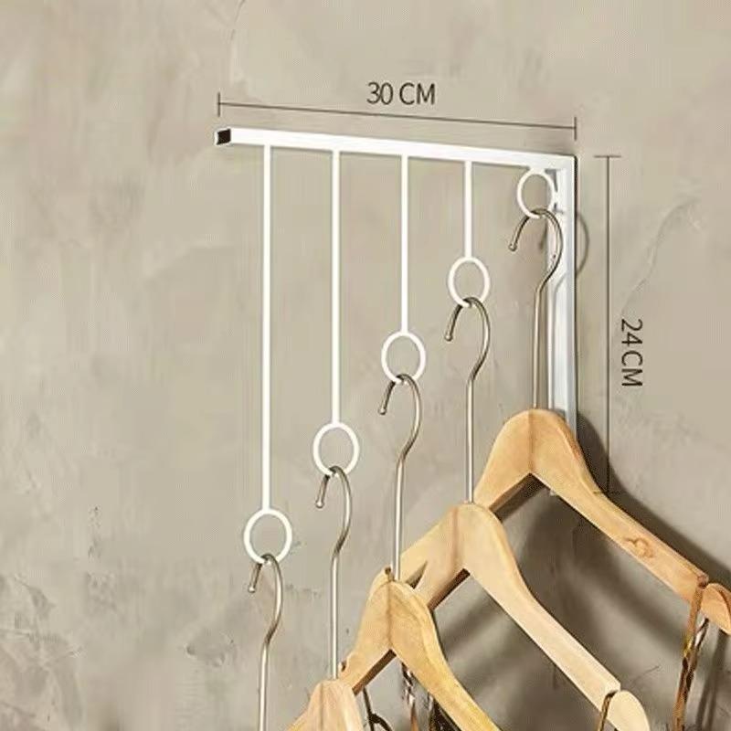 Metal Dress Hangers Stand Organizer Storage Wall Coat Racks Cheap Storage Clothes Hangers Modular Corner Shelf Furniture