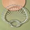Transparent Dumpling Plate with Vinegar Discs Dried Fruit Snack Plates Fashion Fruit Plate