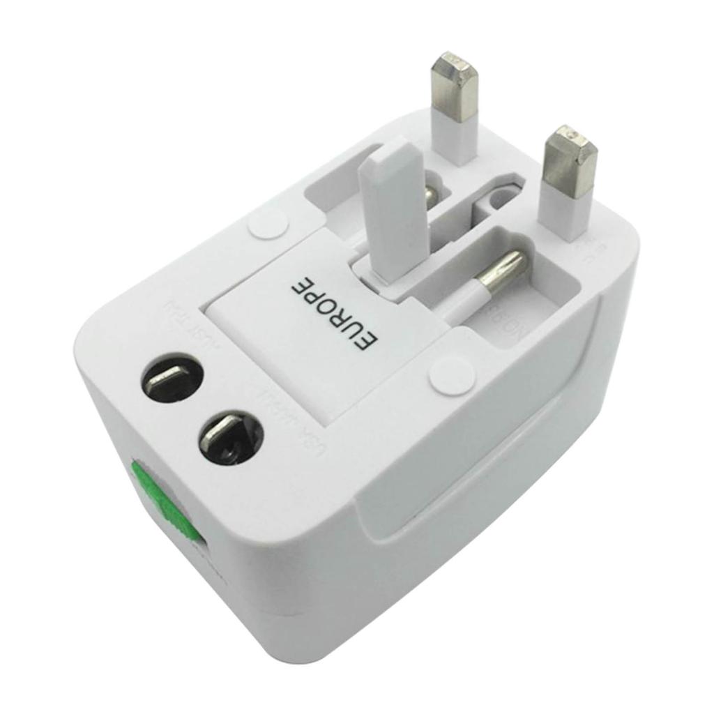 World Travel Power Plug Adapter Portable Multifunctional 4 In 1    Travel Adapter Converter