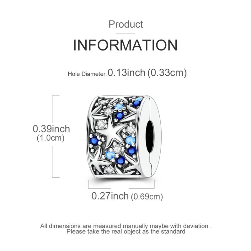 Original Charms Beads Copper Clip Charms Zircon Silicone Spacer Beads Fit Original Bracelet Diy Charm Women Jewelry