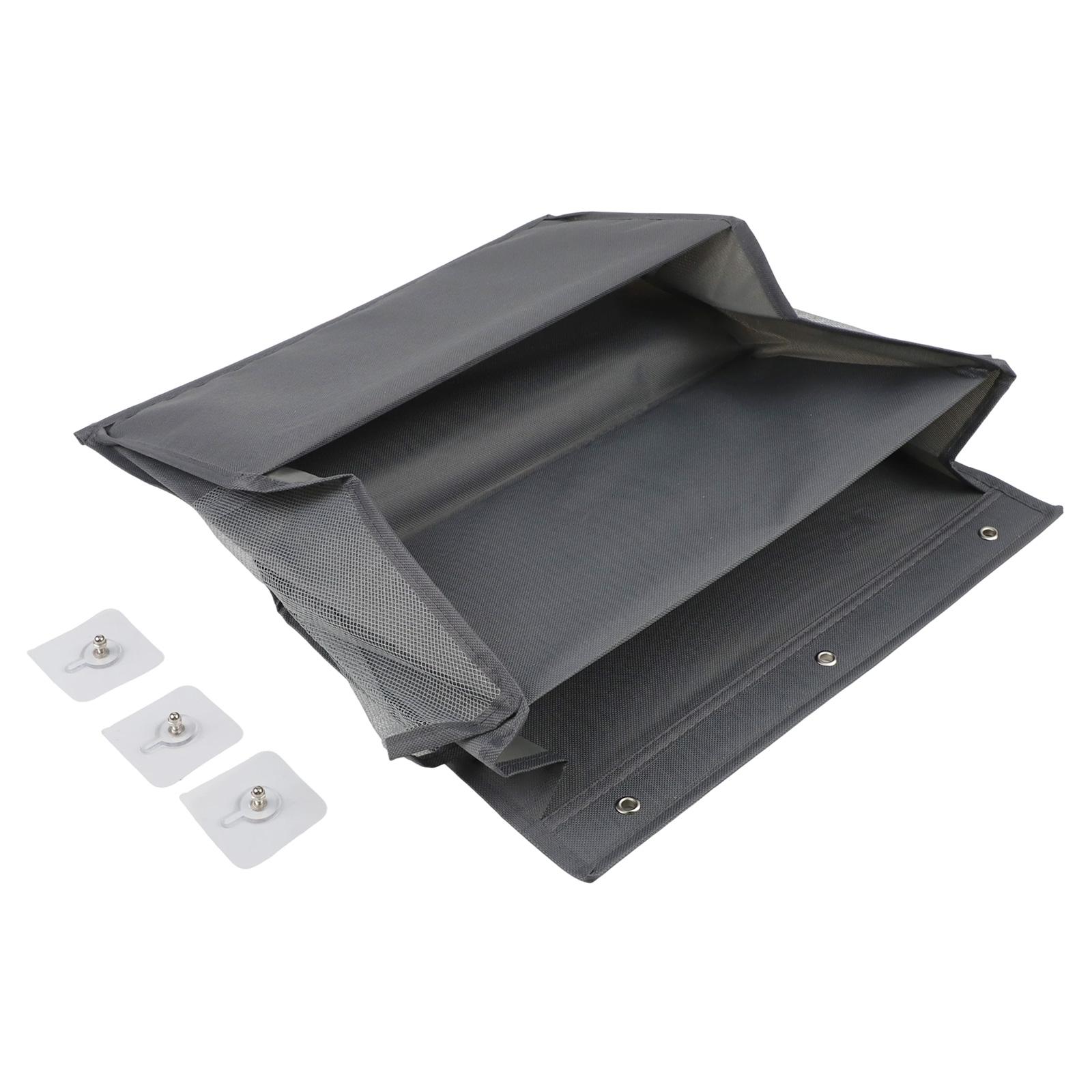 

For RVs Shoe Organizer RV Shoe Rack Travel Essentials 43*46.5*14.5cm Shoe Rack For Campers Accessory Versatile Use сірий колір