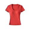 Spice girl u-neck short-sleeved t-shirt women's short with chest pad summer waist tight sexy t-shirt high waist bottoming shirt top