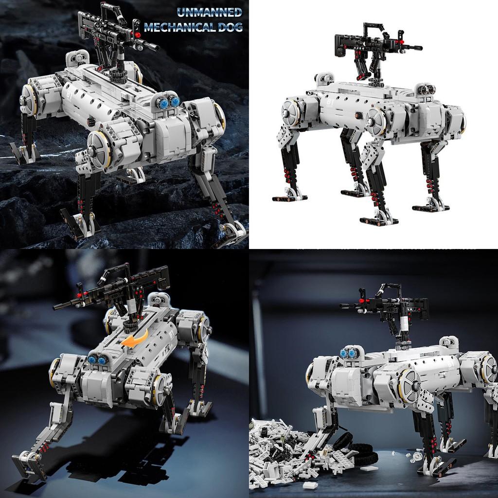 Simulation Mechanical Dog Assembly Building Block For Children And Hobbyists