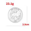 Movie John Wick Continental Hotel Coins Cosplay Keanu Reeves Hotel Metal Coin with Box for Fans Collection Gift Costume Props
