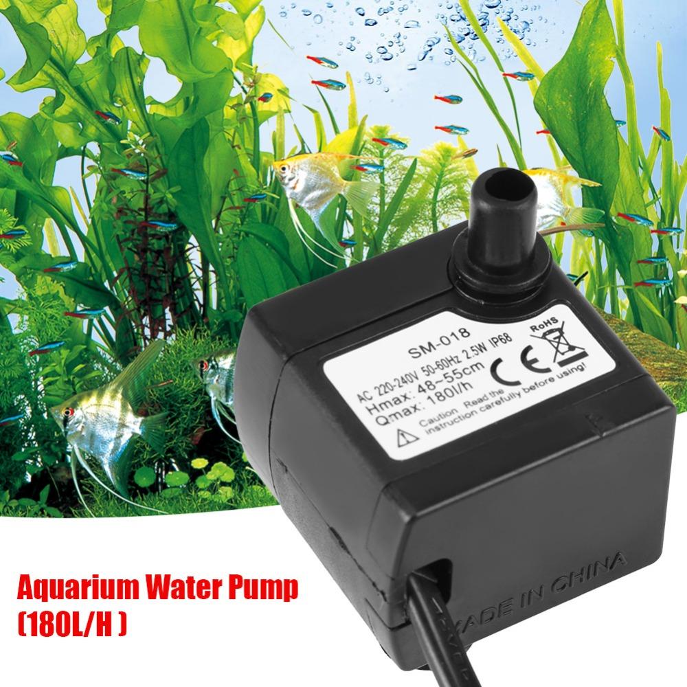 Submersible Design Mini Water Pump Ultra Quiet Operation Aquarium Pump Ultra Quiet Pump  Fish Pond
