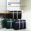1Pc Extra Large Waterproof Moving Luggage Bags Laundry Shopping Bag Non-Woven Fabric Cubes 80*48*25Cm Home Storage Packing Tool
