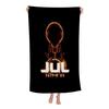 JuL C'est Pas Des Lol Beach Towel Colorful Bath Towels for Girl Microfiber Quick Dry Sand Free Beach Yoga Spa Gym Pool