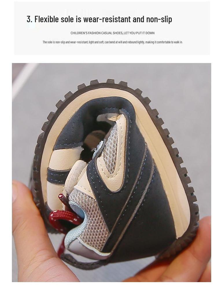 Korean Running Shoes for Kids: 2025 Spring/Autumn Fashion Sneakers for Medium and Large Girls and Boys