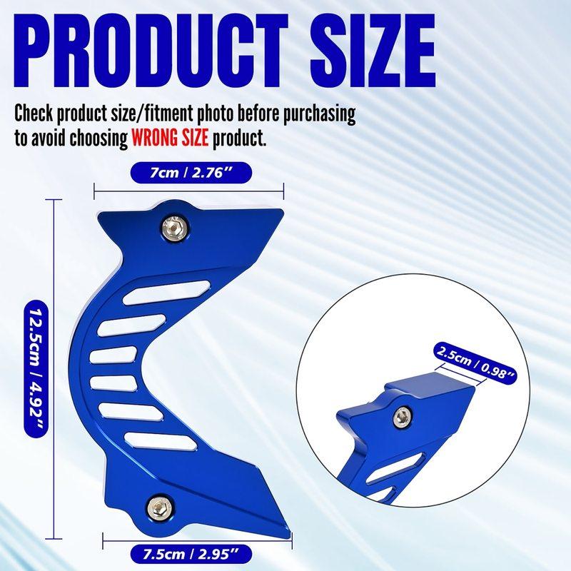 Motorcycle Sprocket Cover Chain Protector Guard Parts CNC Aluminum Alloy Protection Shield Cover For YAMAHA TTR110 All Years