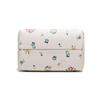 Coach Charlie 21 Wildflower Print Pebble Leather Bucket Bag Women Bags Chalk-White 1041-V5CHK
