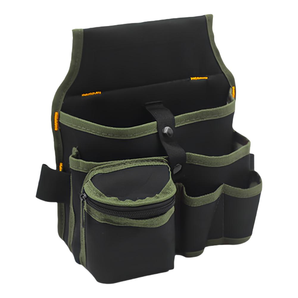 Electrician Tool Pouch Adjustable Buckle Belt Multi-Pocket Organizer Tool Storage Bag for Electricians Handymen Work