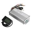 Electric Bike Conversion Kit 30A Controller LCD7U Display Panel Set Common Connecter for 36V 48V 1000W DC Motor